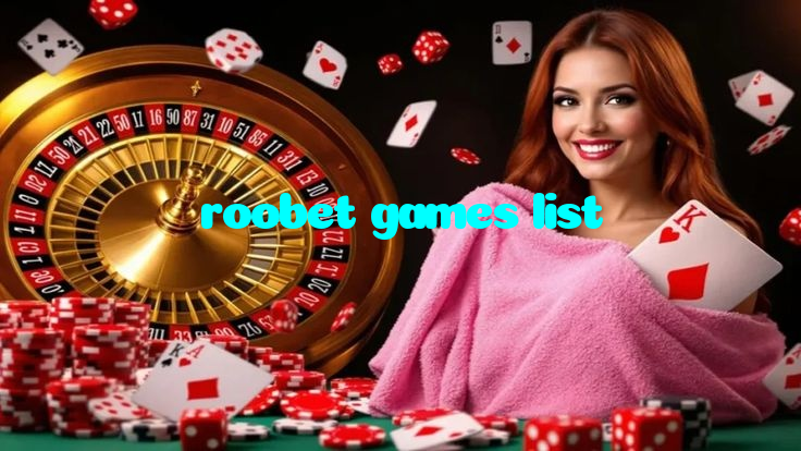 roobet games list